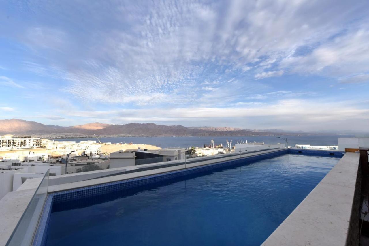 Private Pool Luxury Penthouses Sea View Eilat Exterior foto