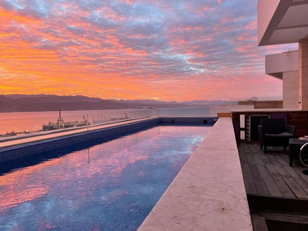 Private Pool Luxury Penthouses Sea View Eilat Exterior foto